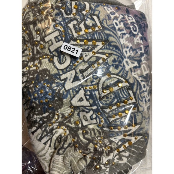 Women's Y2K Vanilla Sugar 3/4 Long Sleeve Shirt SZ M Wild West - Picture 6 of 6